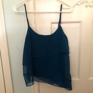 Dark Aquamarine Tank Top